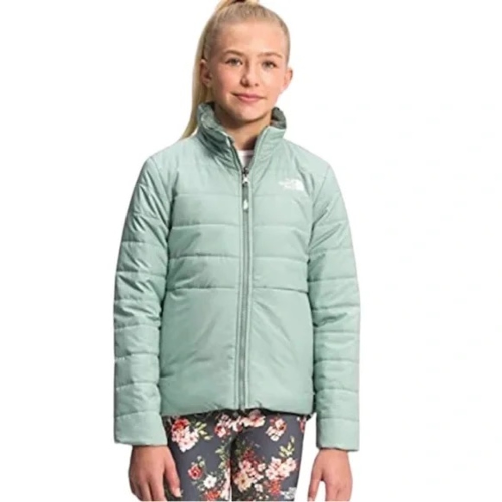 The North Face Girls Reversible Mossbud Swirl Jacket Size  XL